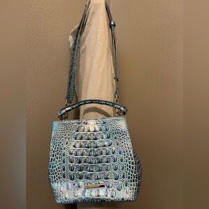 Turquoise Brahmin Crossbody
